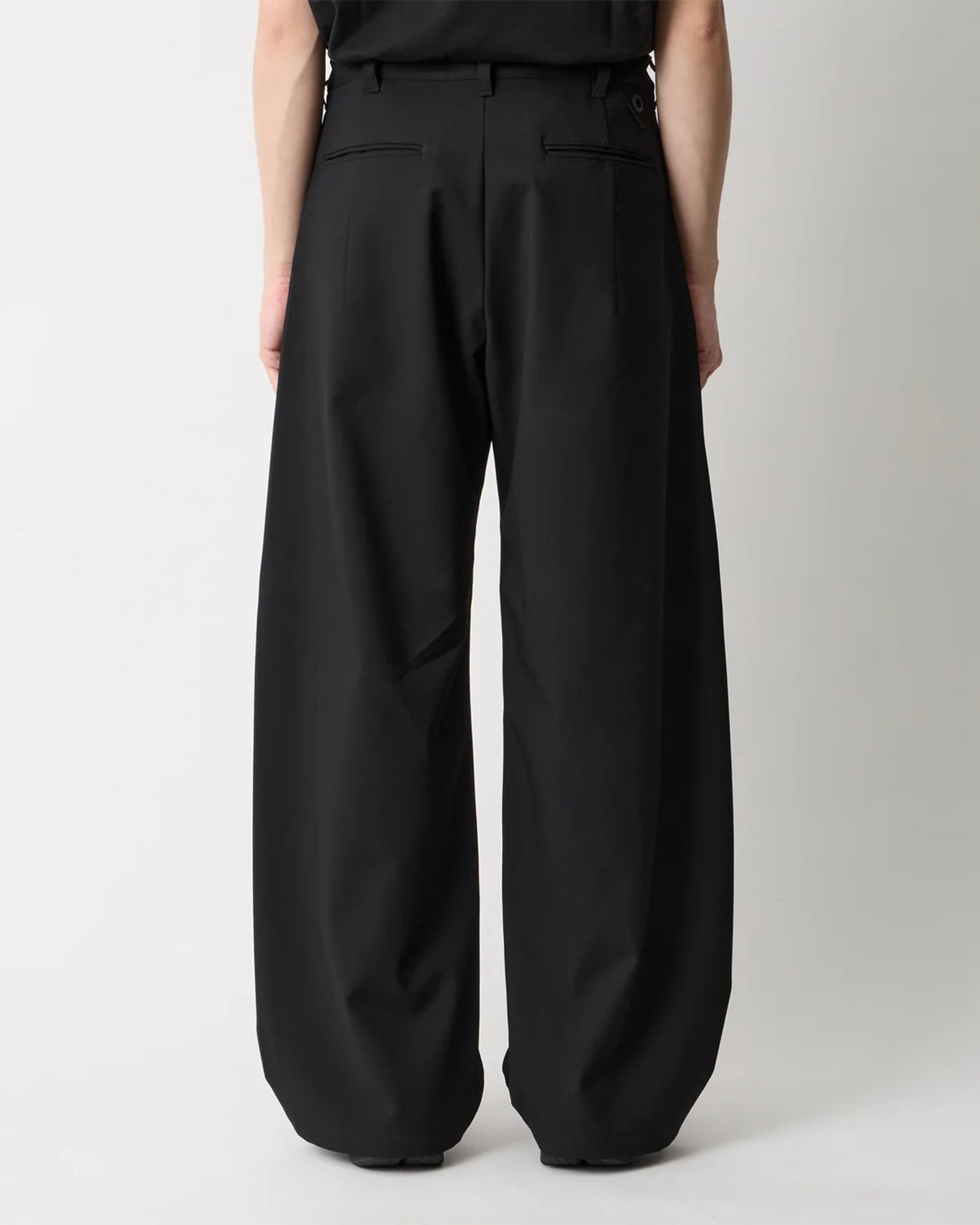 Stretch Curve Pants - Black