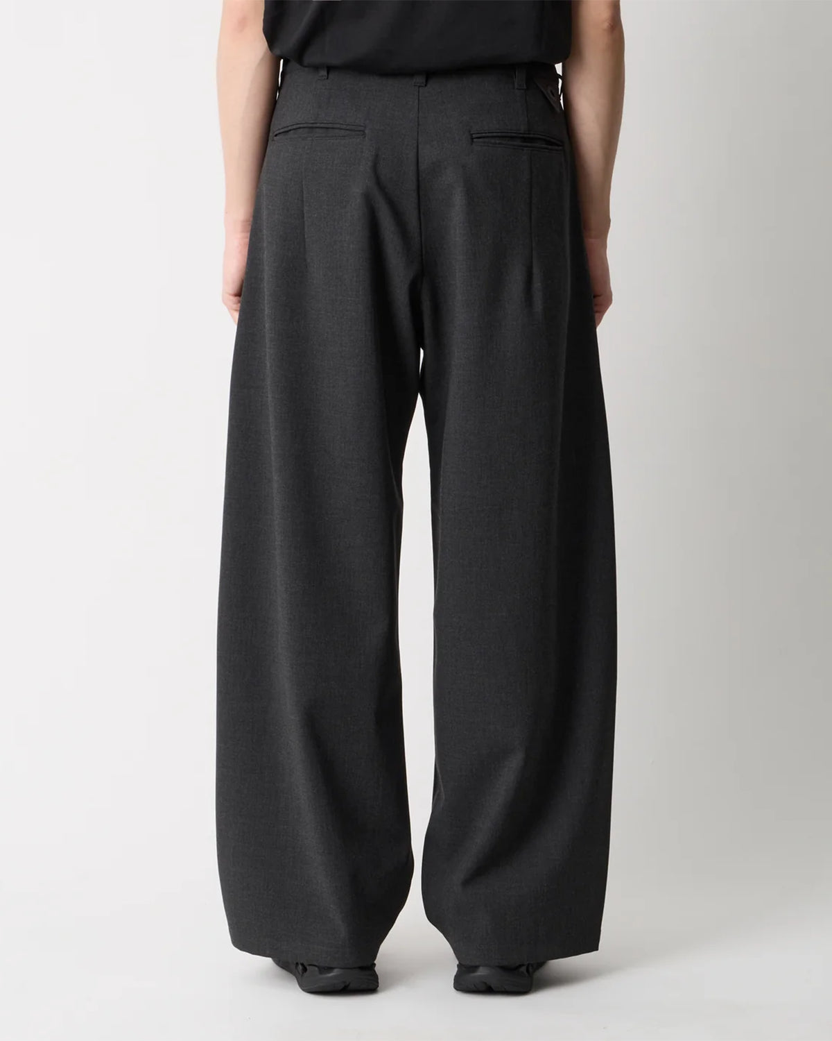 Stretch Curve Pants - Charcoal