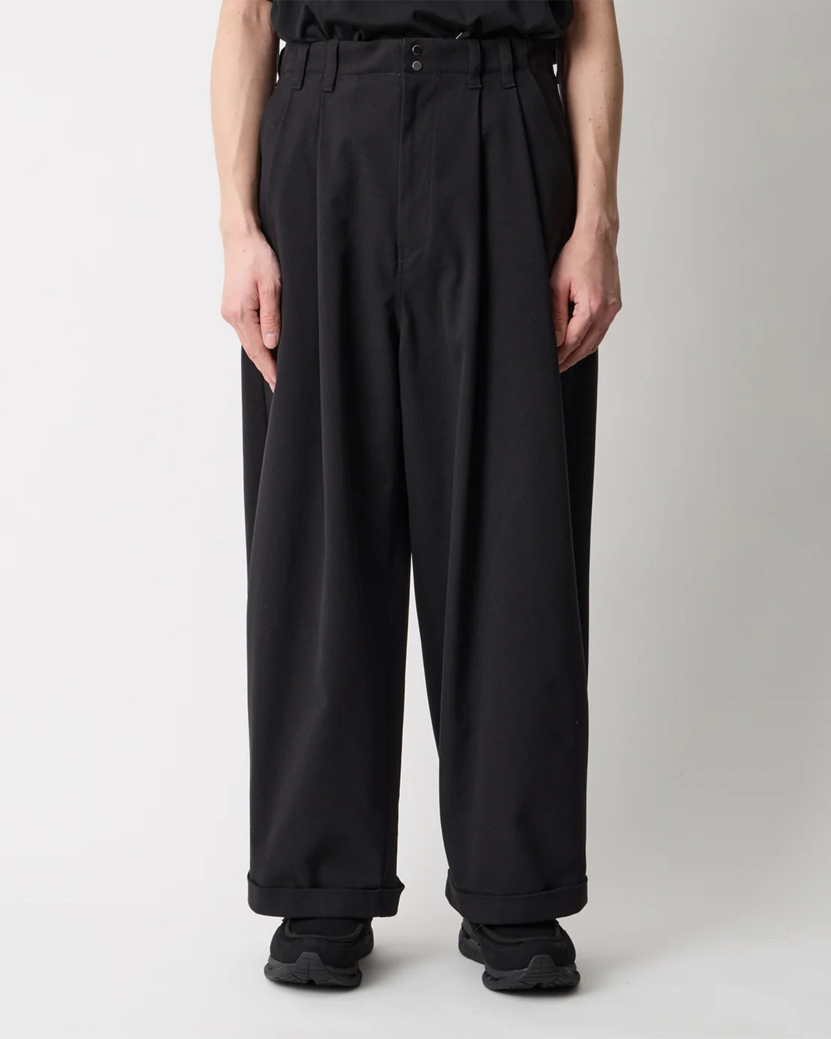 Wm×Dickies Wide Pants - Black