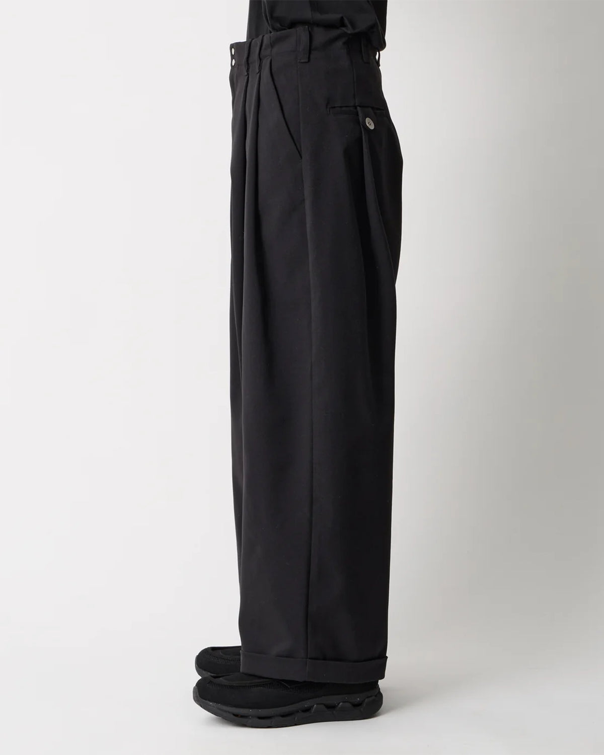 Wm×Dickies Wide Pants - Black