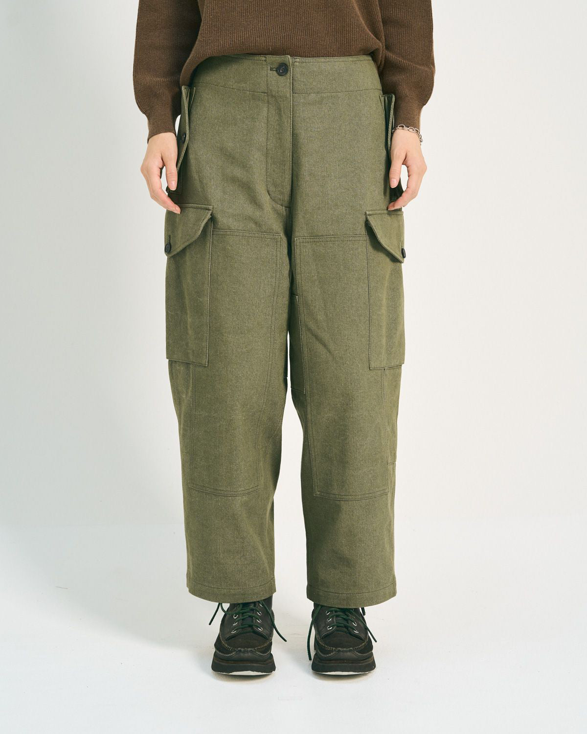 Janet Despatch Pants - Dark Green
