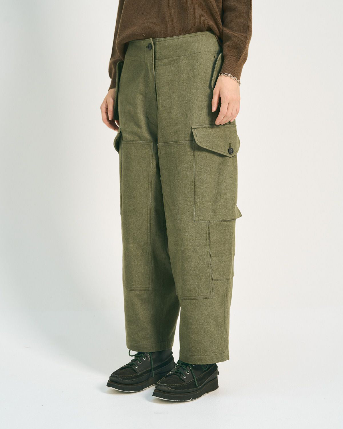 Janet Despatch Pants - Dark Green