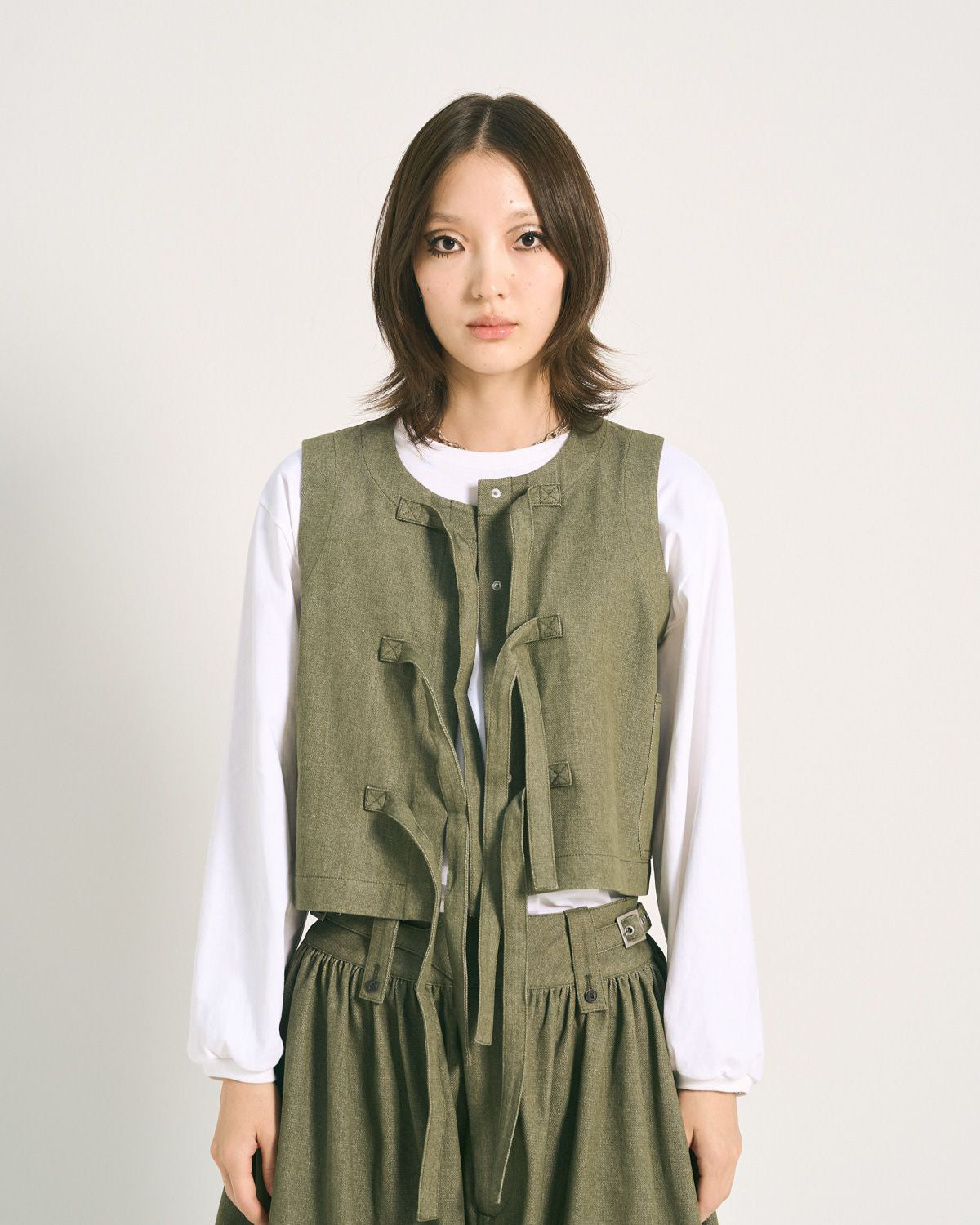Naa Vest - Dark Green