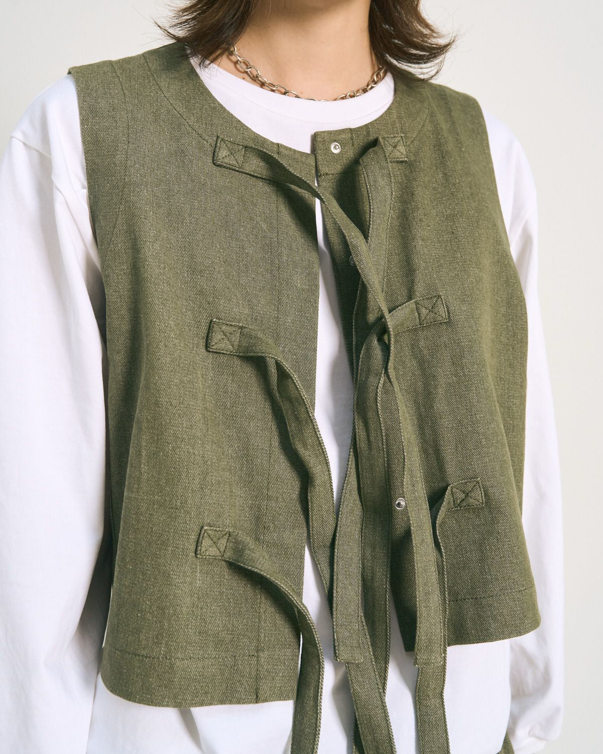 Naa Vest - Dark Green