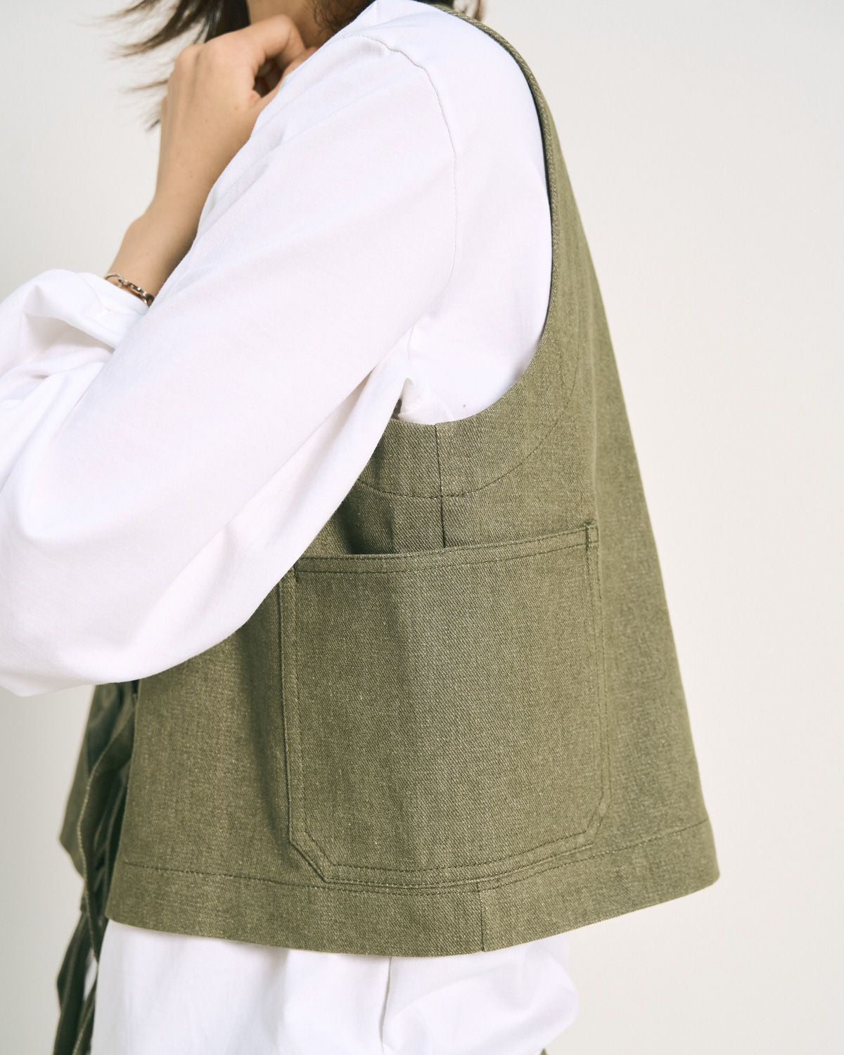 Naa Vest - Dark Green