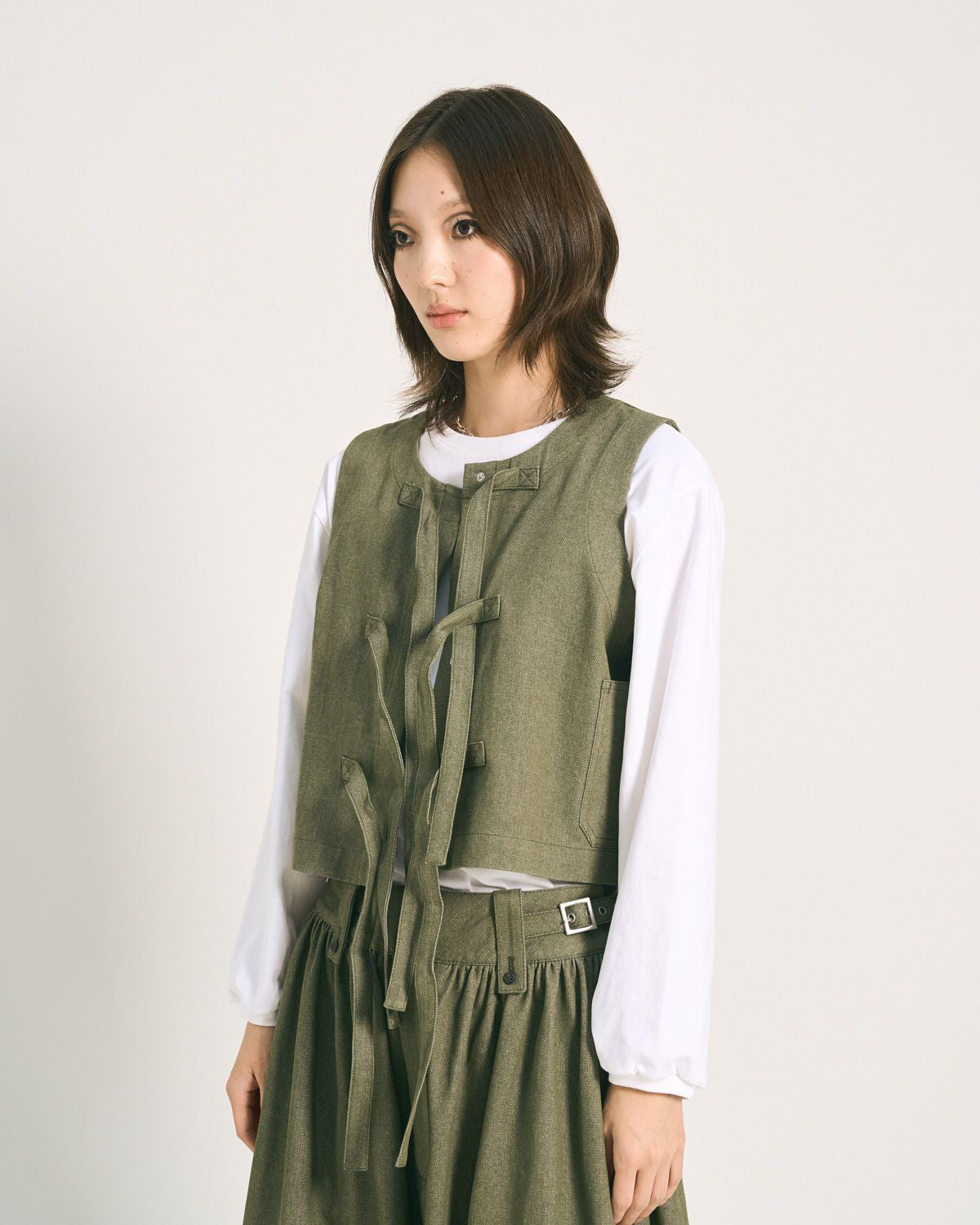 Naa Vest - Dark Green