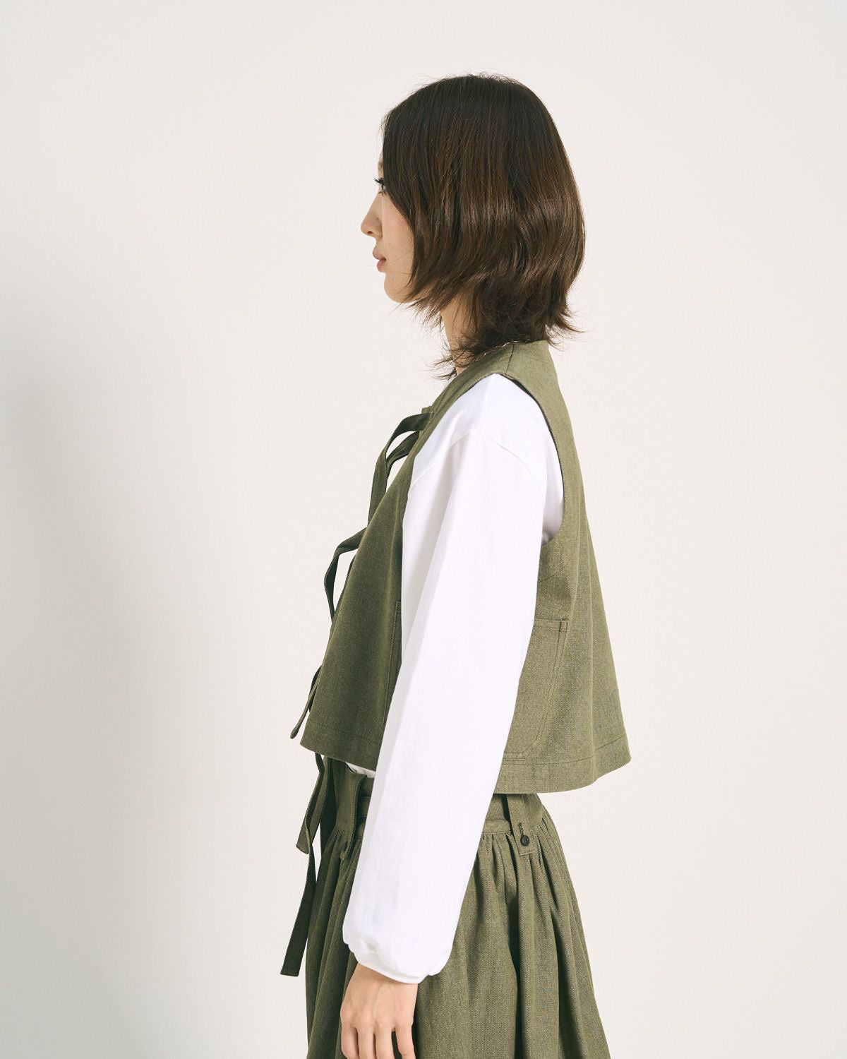 Naa Vest - Dark Green