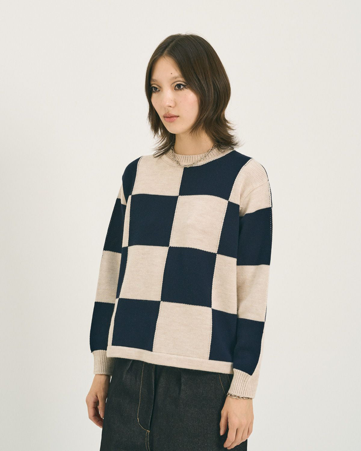 Racing Pullover - Navy / Off-White