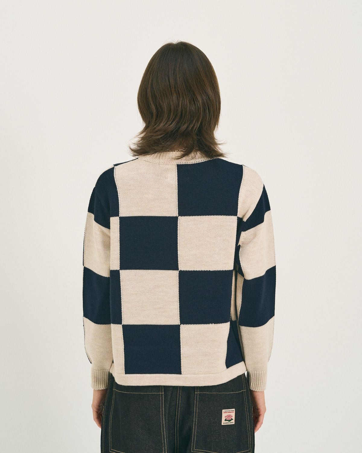 Racing Pullover - Navy / Off-White