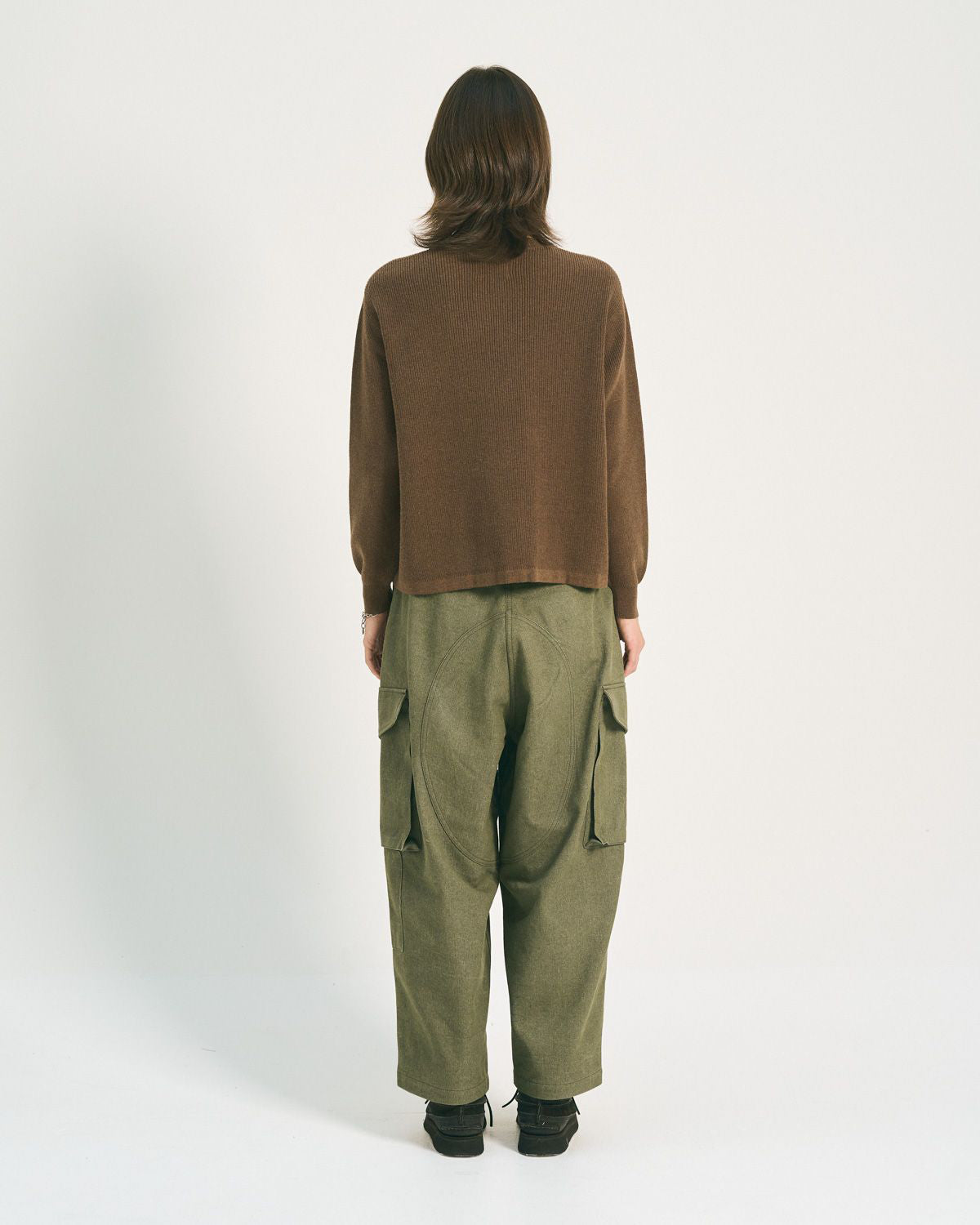 Team Waffle Pullover - Brown