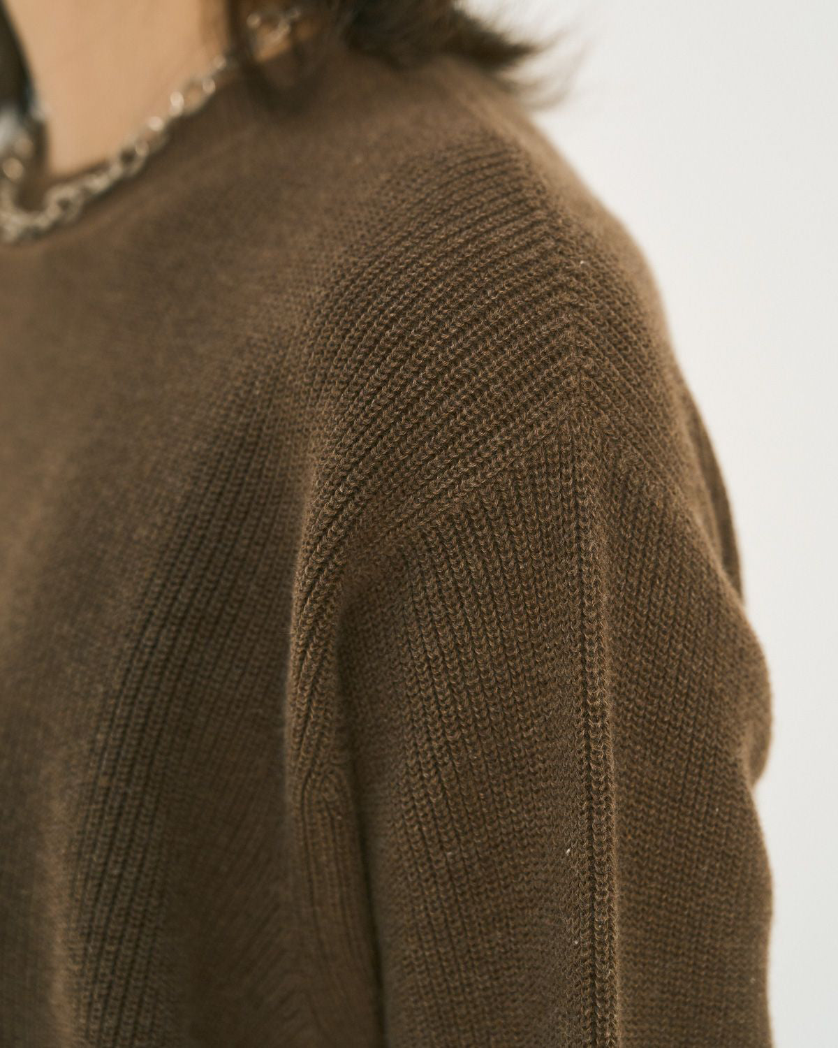 Team Waffle Pullover - Brown