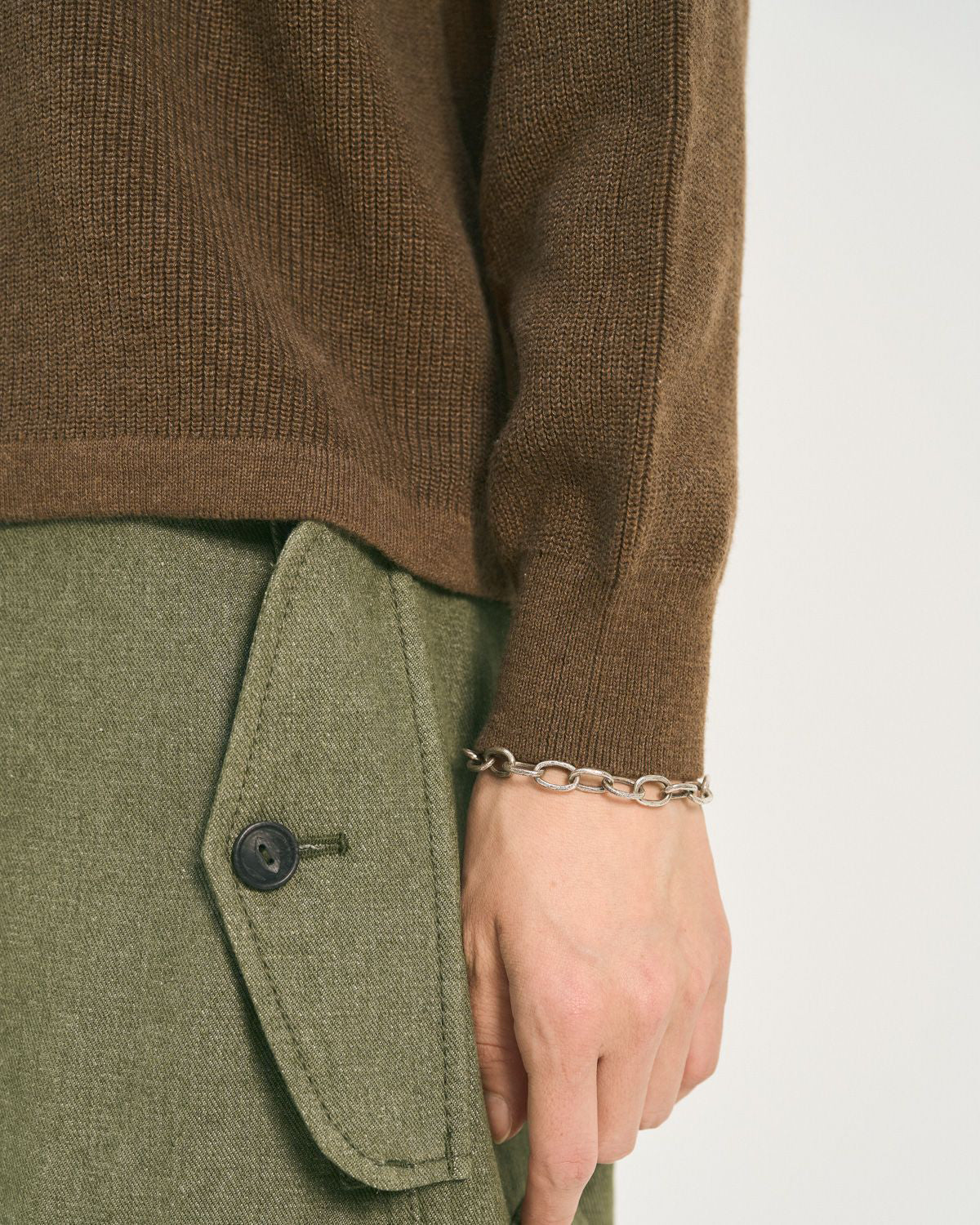 Team Waffle Pullover - Brown