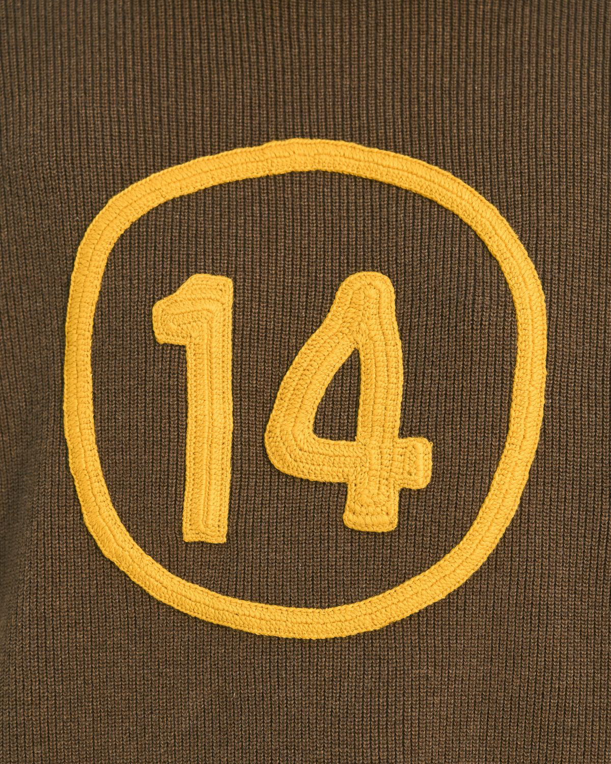 Team Waffle Pullover - Brown