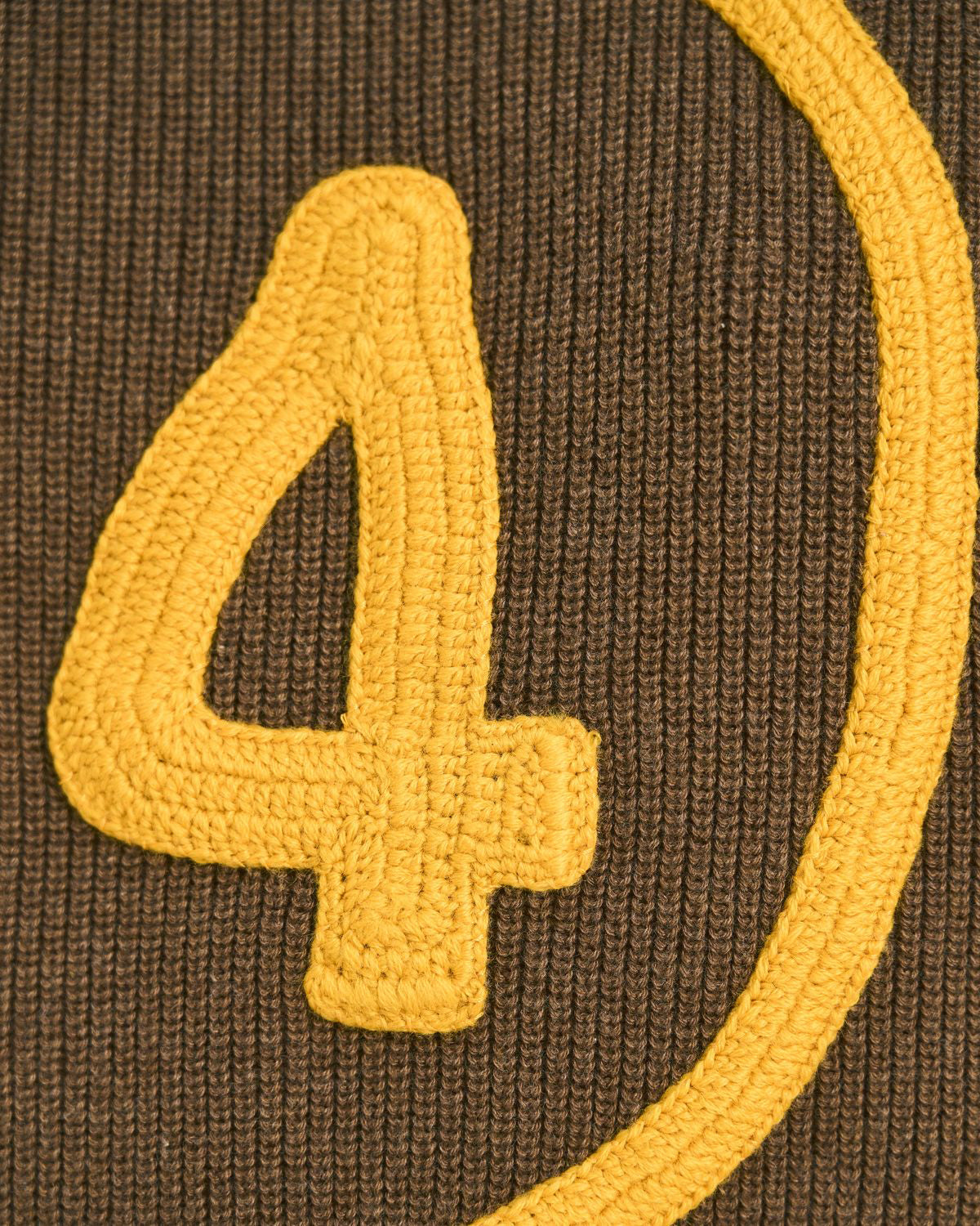 Team Waffle Pullover - Brown
