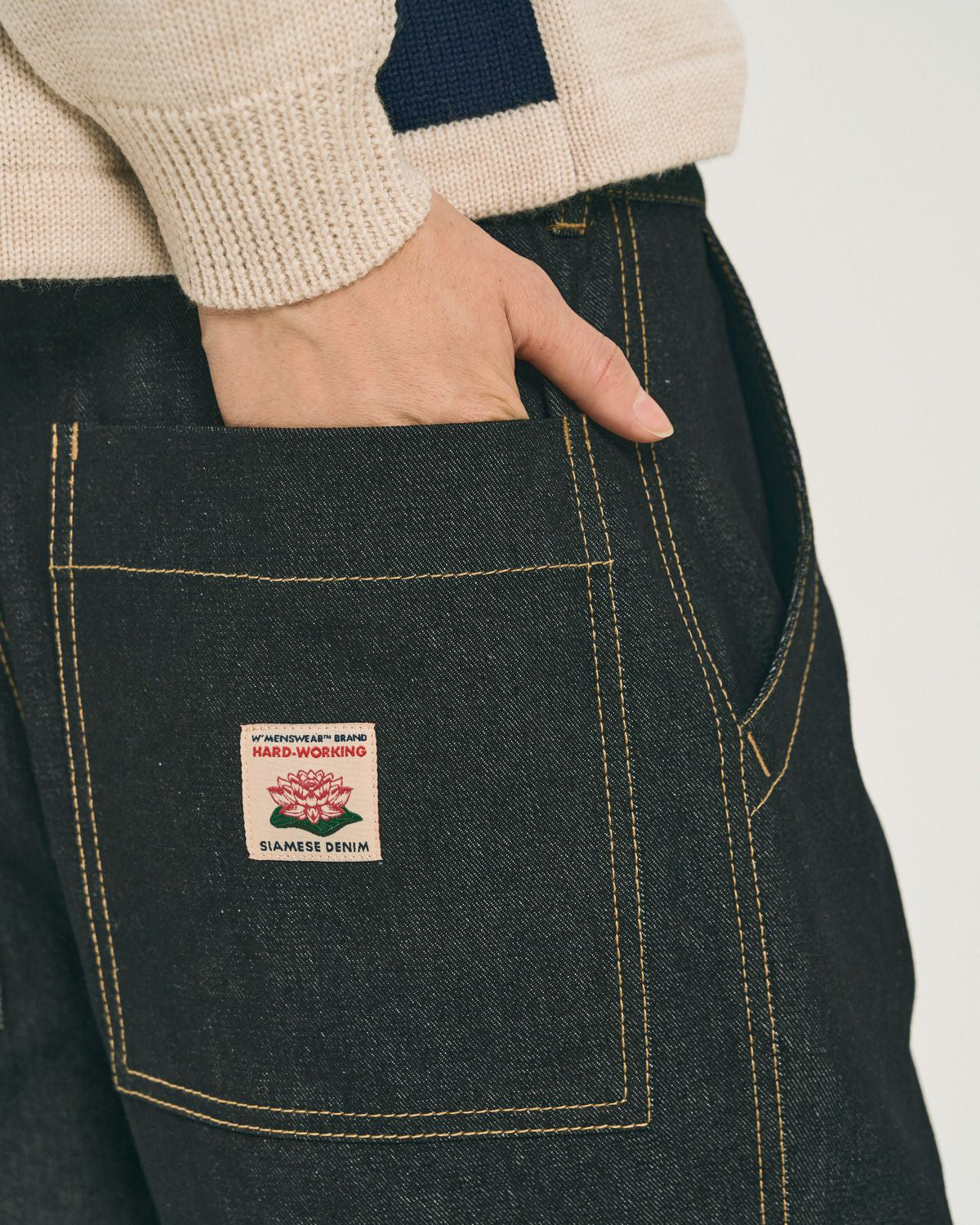 W'Mens Work Jean - Denim