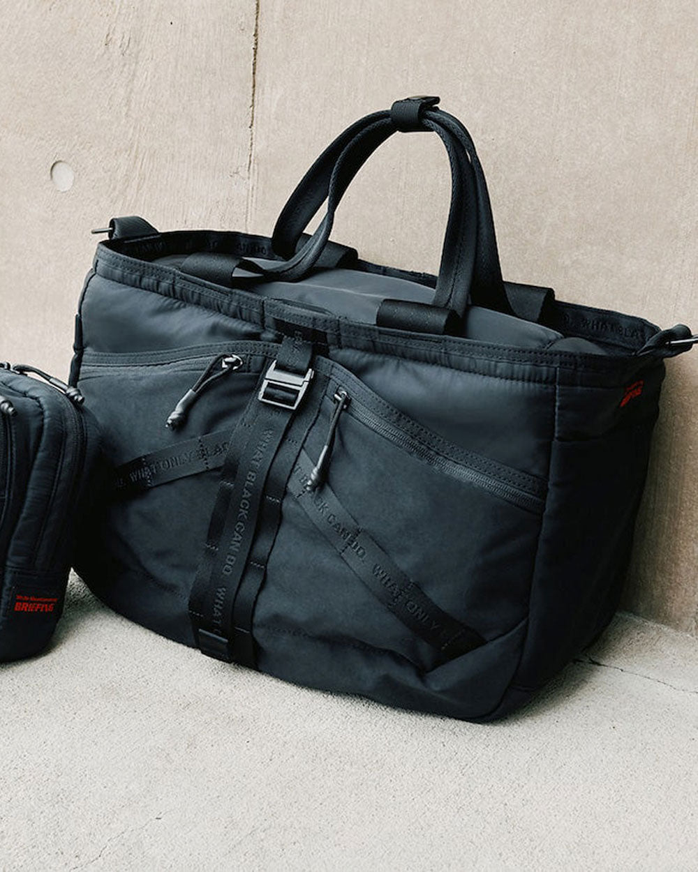 Wm X Briefing Tote Bag -Black