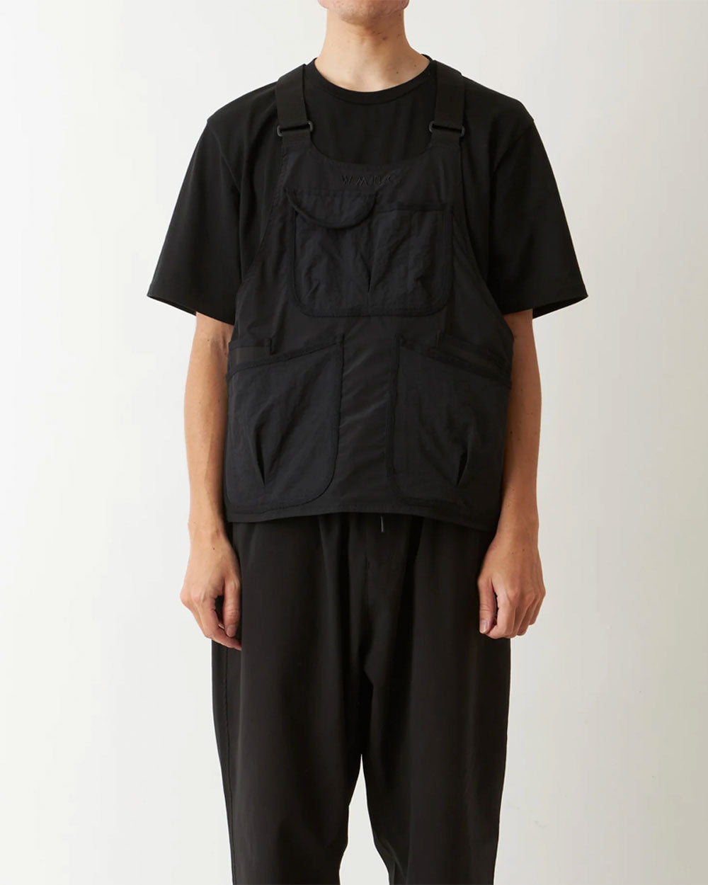 Wm X Gripswany Apron Vest - Black