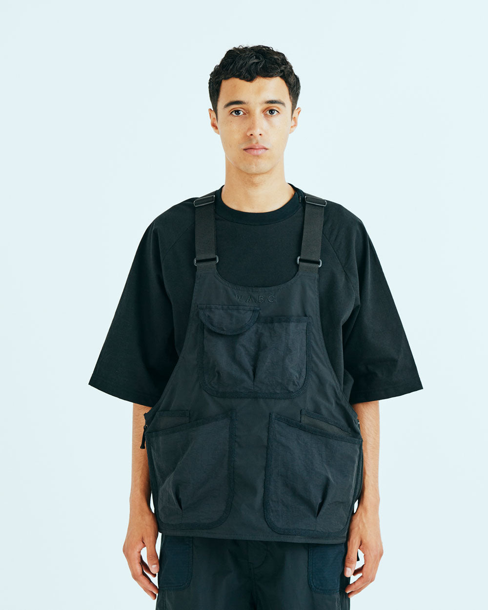 Wm X Gripswany Apron Vest - Black