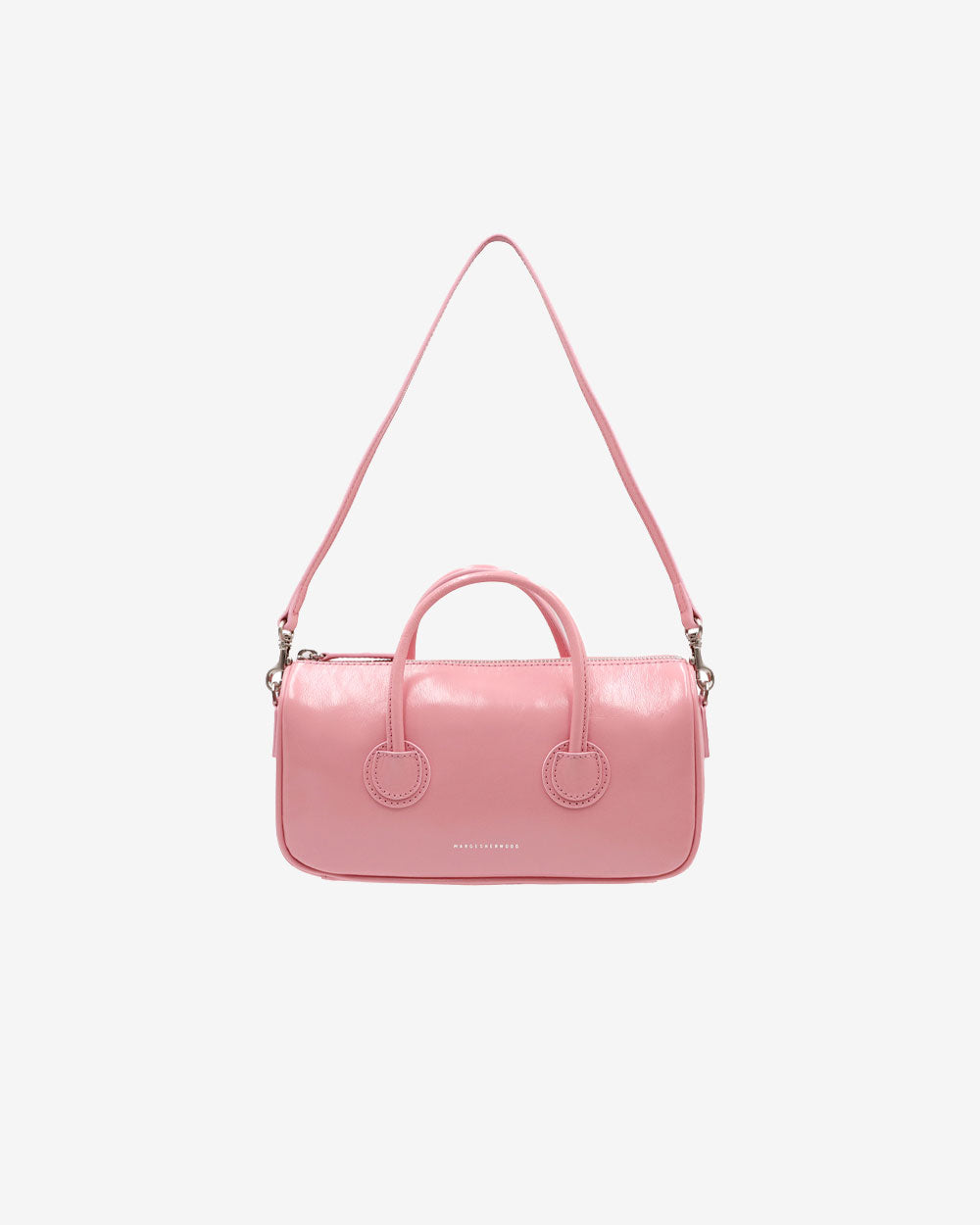 Zipper Small - Candy Pink Glossy Plain