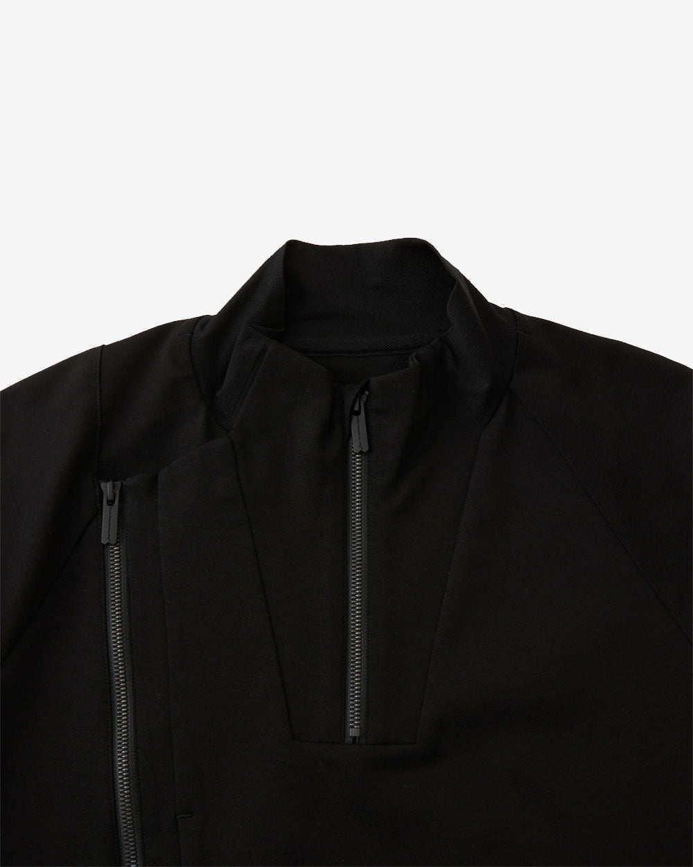 Zip Pullover - Black