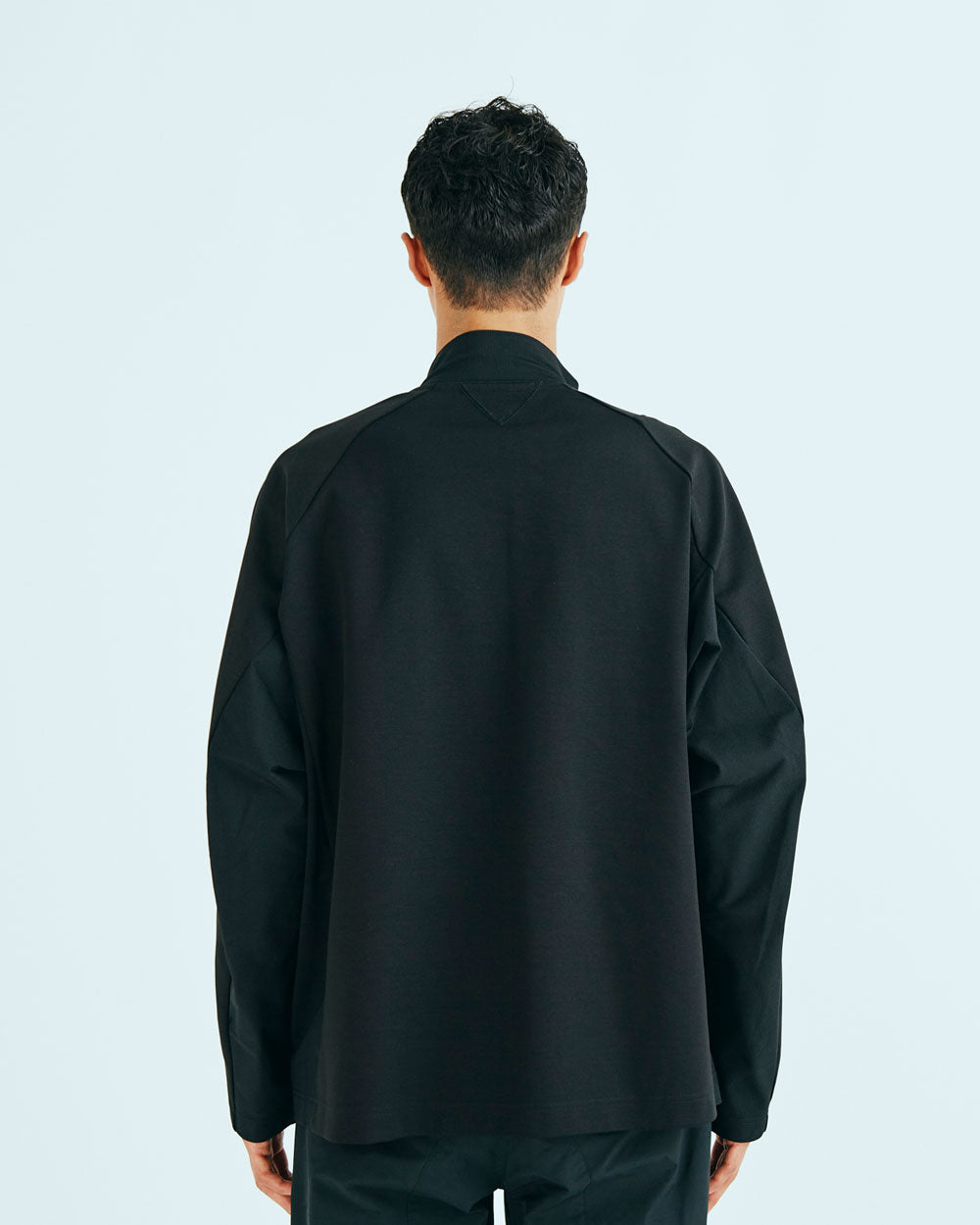 Zip Pullover - Black