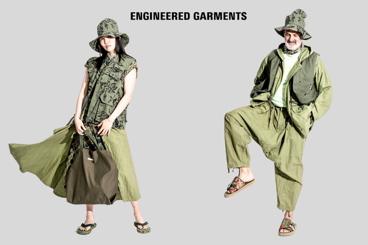  Engineered Garments Spring/Summer 2023 สุดยอดแบรนด์มัลติฟังก์ชั่น จาก New York City ประเทศสหรัฐอเมริกา